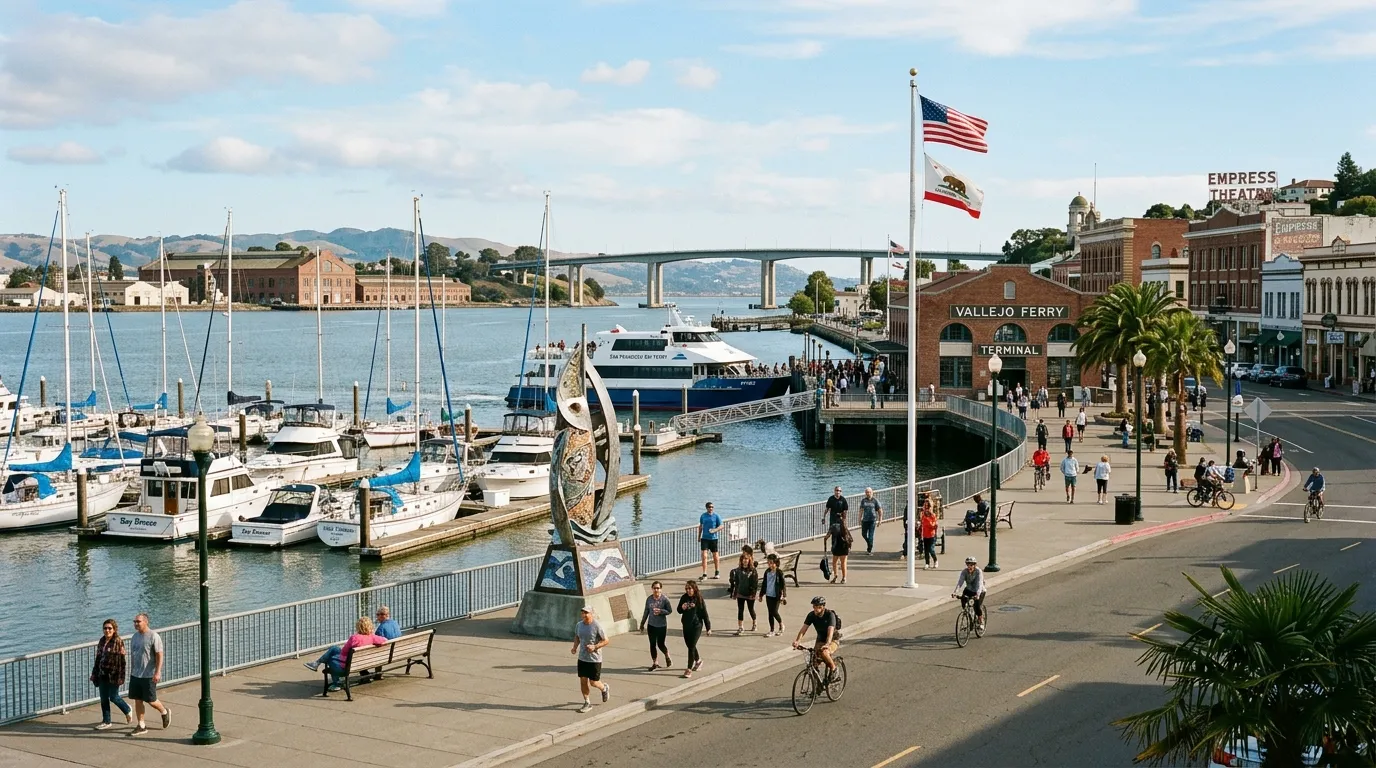 Vallejo attractions history arts and waterfront